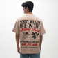 Superkicks ‘Second Chances’  Cotton T-shirt with Cupid and Demon graphic