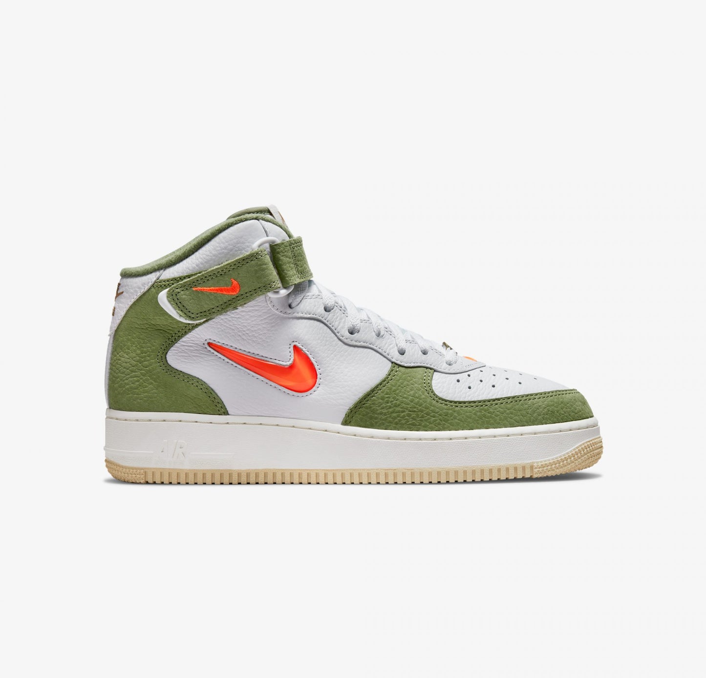 AIR FORCE 1 MID '07  ' OLIVE GREEN / TOTAL ORANGE '