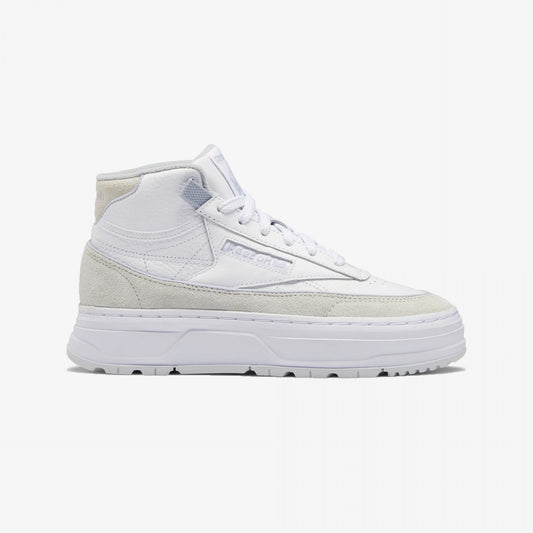 WMN'S CLUB C GEO MID 'CLOUD WHITE / COLD GREY'