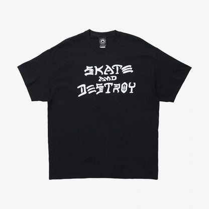 Thrasher | SKATE AND DESTROY  { BLACK