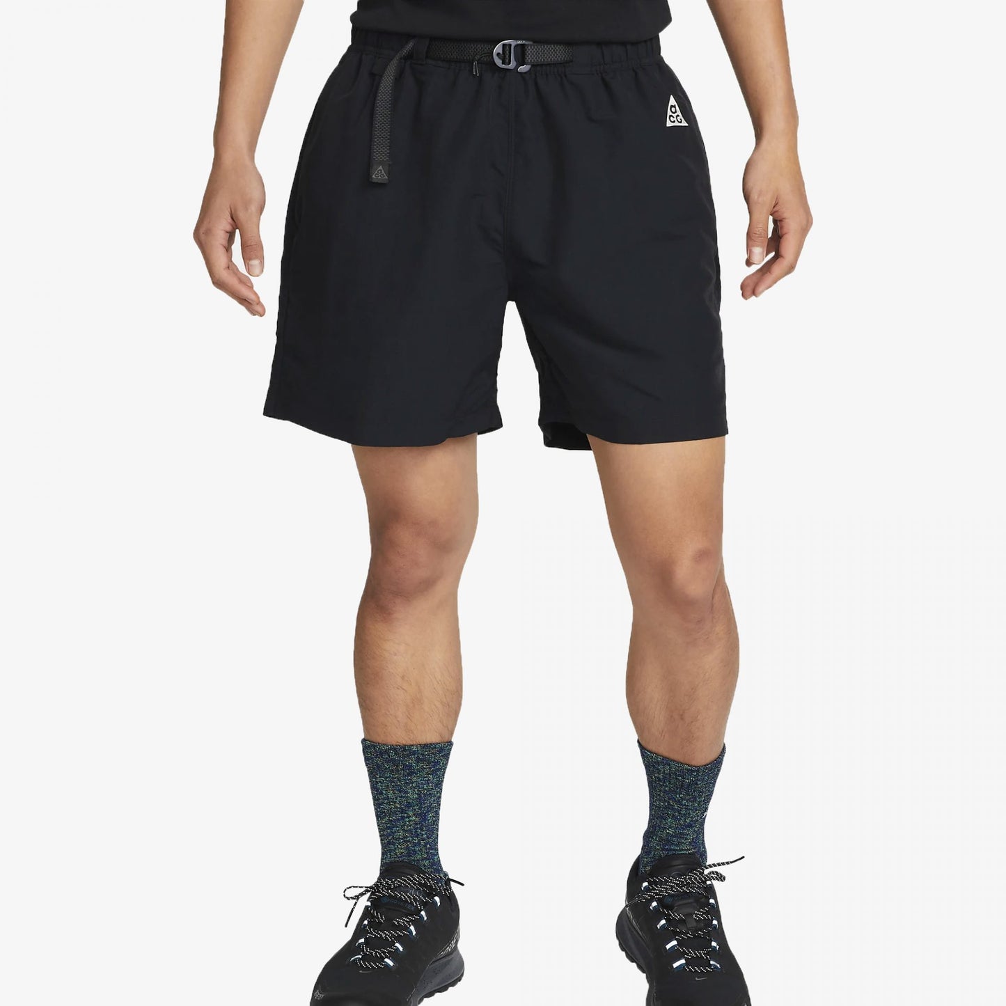 ACG TRAIL SHORTS 'BLACK / DARK SMOKE GREY'