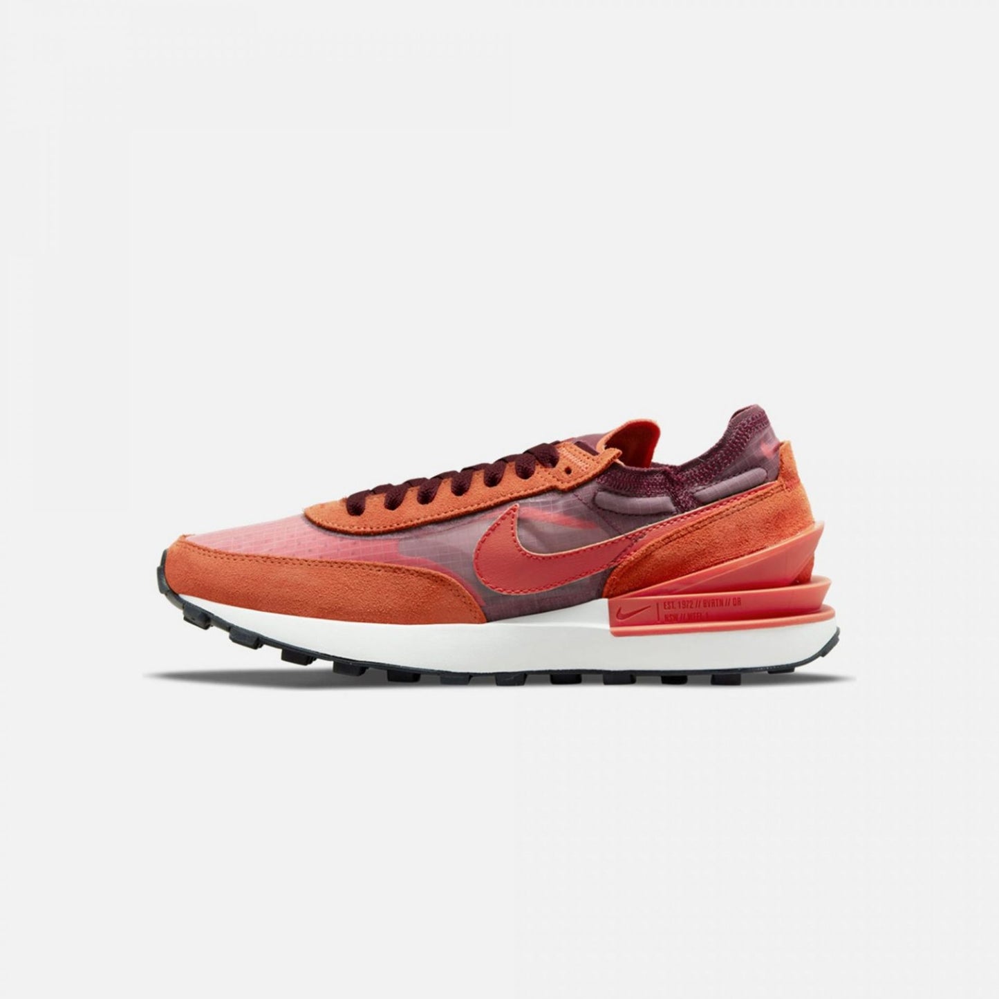 WMN'S WAFFLE ONE DARK BEETROOT ORANGE