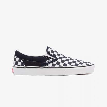 Vans | CHECKERBOARD CLASSIC SLIP-ON  { BLACK/WHITE