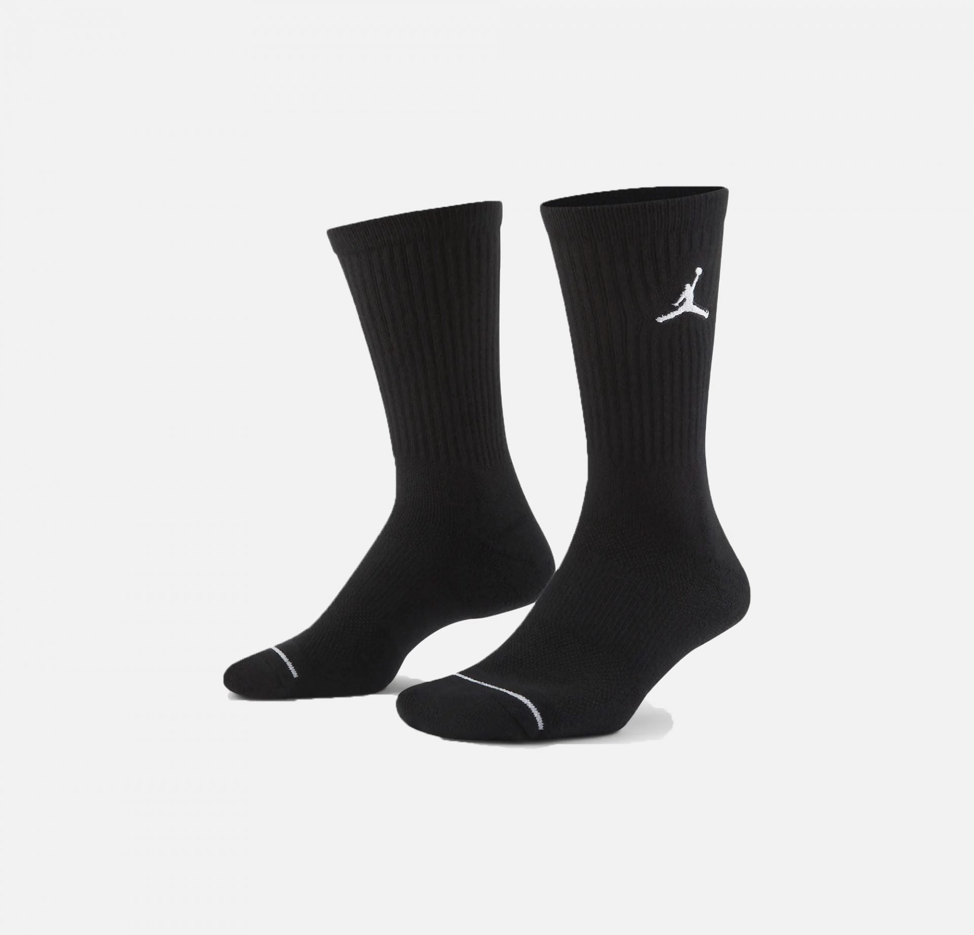 Buy NIKE JORDAN EVERYDAY MAX CREW SOCKS BLACK – Superkicks