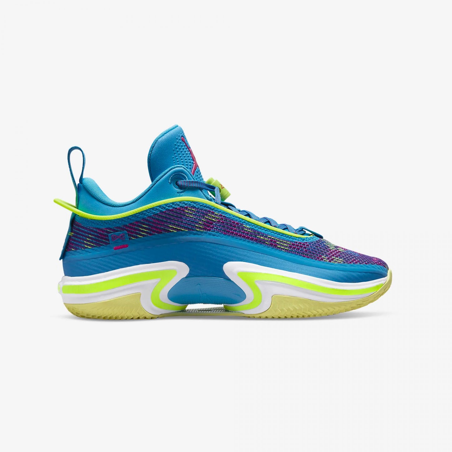 AIR JORDAN XXXVI LOW LUKA 'LASER BLUE/ELECTRIC PURPLE'