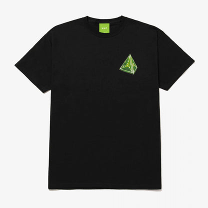 HUF | TESSERACT TT TEE  { BLACK
