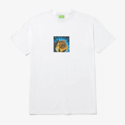 HUF | PRESENCE TEE  { WHITE