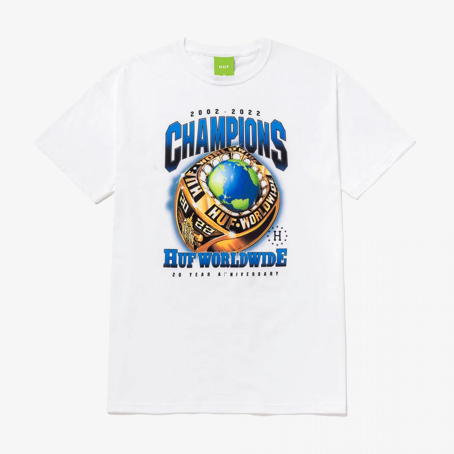 CHAMPIONS S/S TEE 'WHITE'