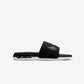 Nike | AIR MAX CIRRO SLIDE  { BLACK METALLIC SILVER
