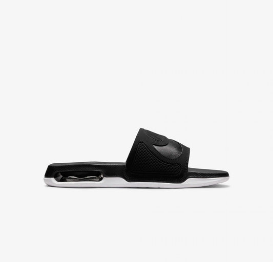 Nike | AIR MAX CIRRO SLIDE  { BLACK METALLIC SILVER