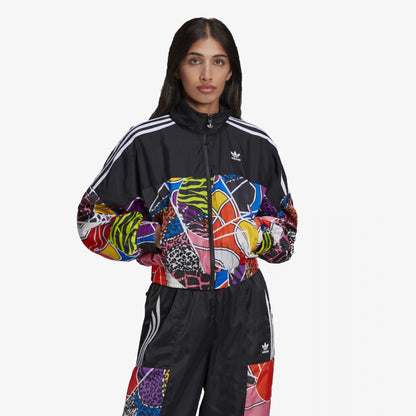 Adidas Originals | RICH MNISI TRACK JACKET  { MULTICOLOR/BLACK