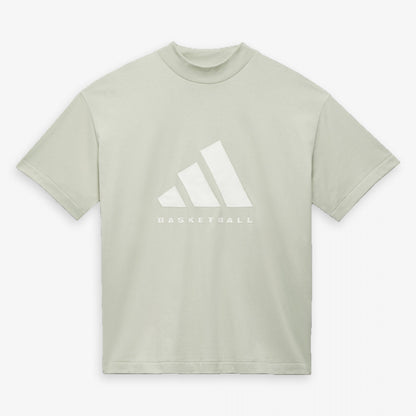 Adidas | BASKETBALL TEE  { HALO GREEN