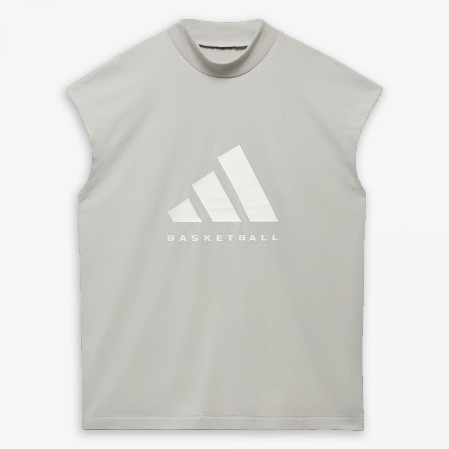 BASKETBALL SLEEVELESS TEE 'METAL GREY'