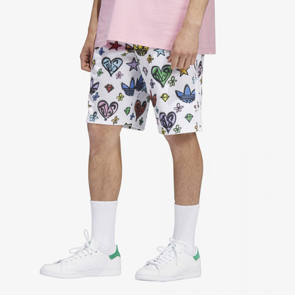 Adidas Originals | JEREMY SCOTT MONOGRAM SHORTS  { MULTI