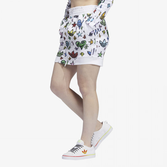 JEREMY SCOTT MONOGRAM SKIRT 'MULTI'