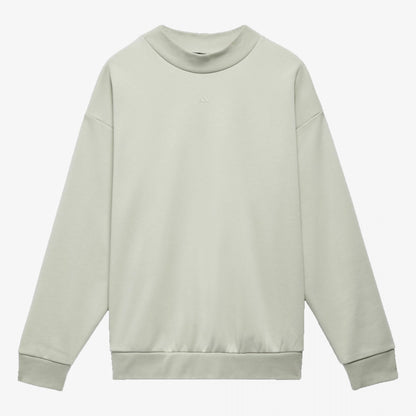 Adidas | BASKETBALL CREW SWEATSHIRT  { HALO GREEN