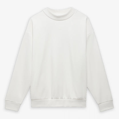 Adidas | BASKETBALL CREW SWEATSHIRT  { WHITE