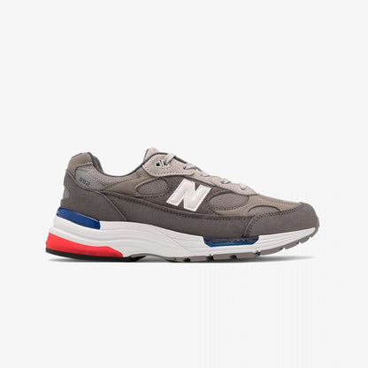 New Balance | 992  { GREY/BLUE-RED