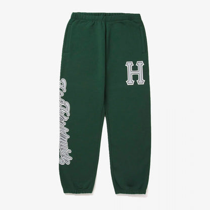 HUF | CRACKERJACK FLEECE PANT  { FOREST GREEN