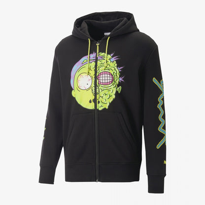 Puma | RICK AND MORTY PULLOVER  { BLACK
