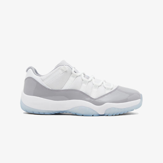 AIR JORDAN 11 RETRO LOW 'WHITE/UNIVERSITY BLUE-CEMENT GREY'