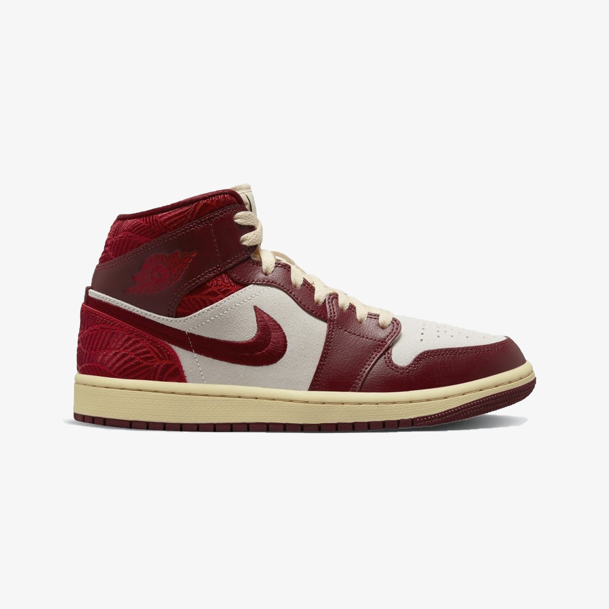 Buy JORDAN WMN'S AIR JORDAN 1 MID SE 'TEAM RED/UNIVERSITY RED-SAIL-MUSLIN' â Superkicks