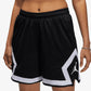 Jordan | DIAMOND SHORTS  { BLACK/WHITE