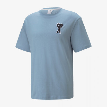 Puma | AMI TEE  { FADED DENIM