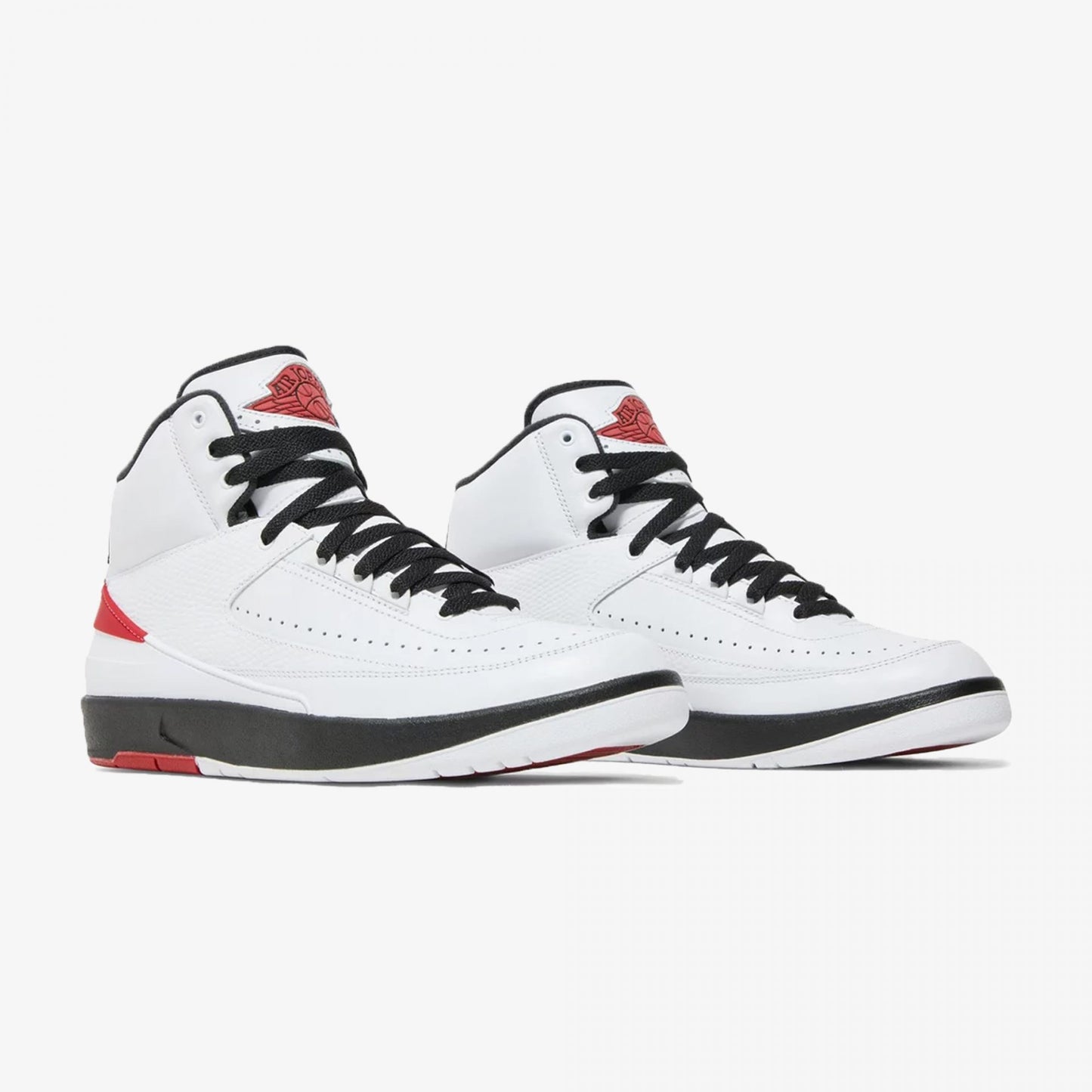 AIR JORDAN 2 RETRO 'WHITE/VARSITY RED-BLACK'