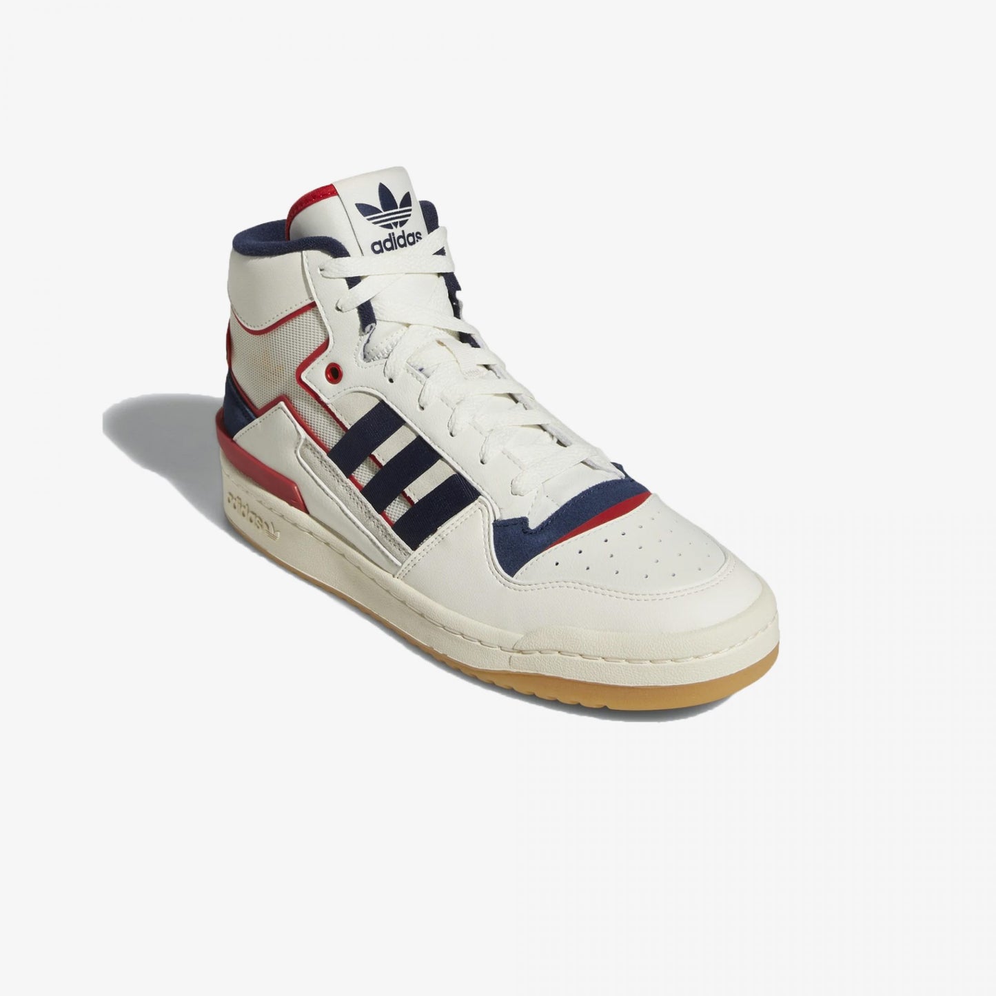 FORUM EXHIBIT MID 'COLLEGIATE NAVY / SCARLET'