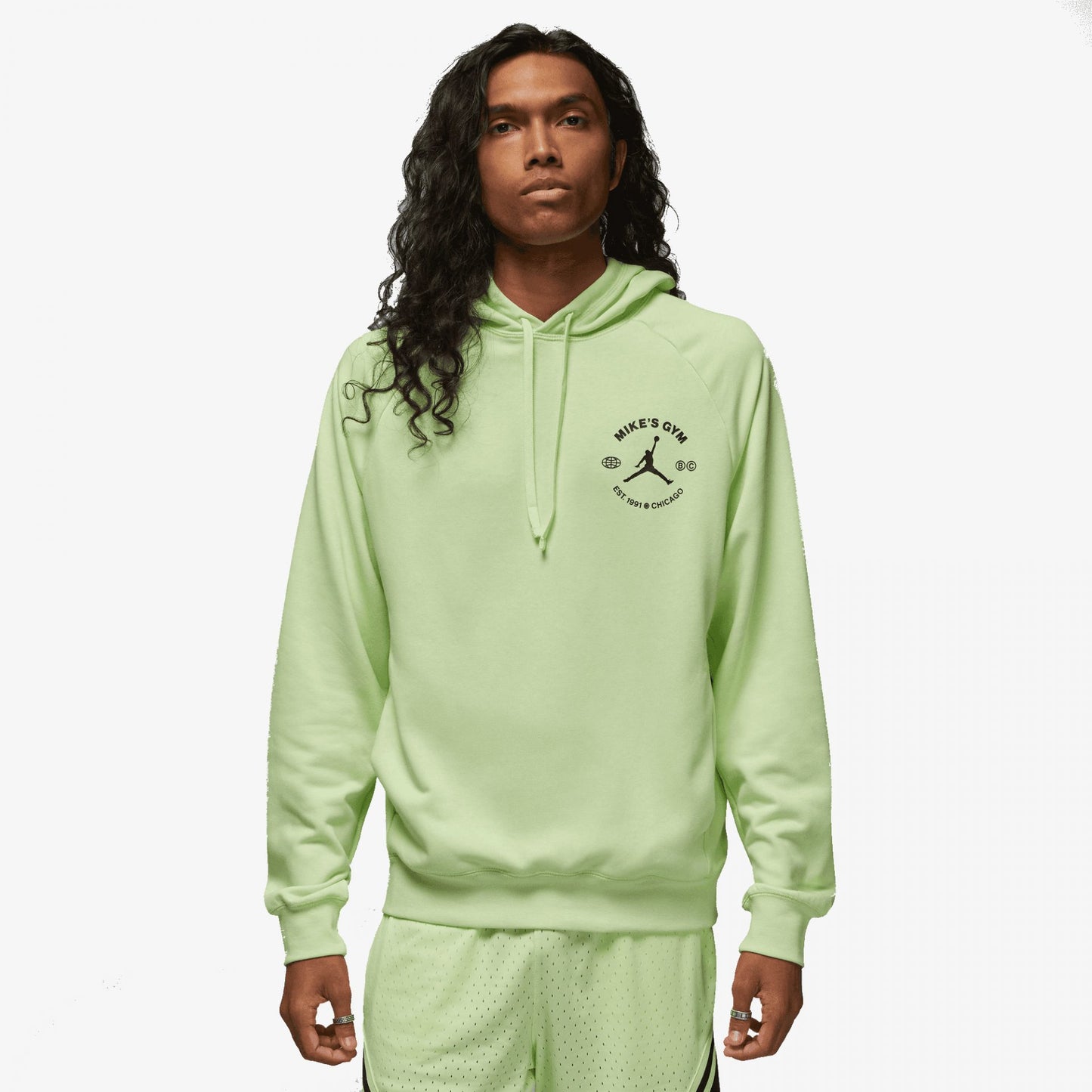 JORDAN DRI-FIT SPORT BC 'LT LIQUID LIME/BLACK'