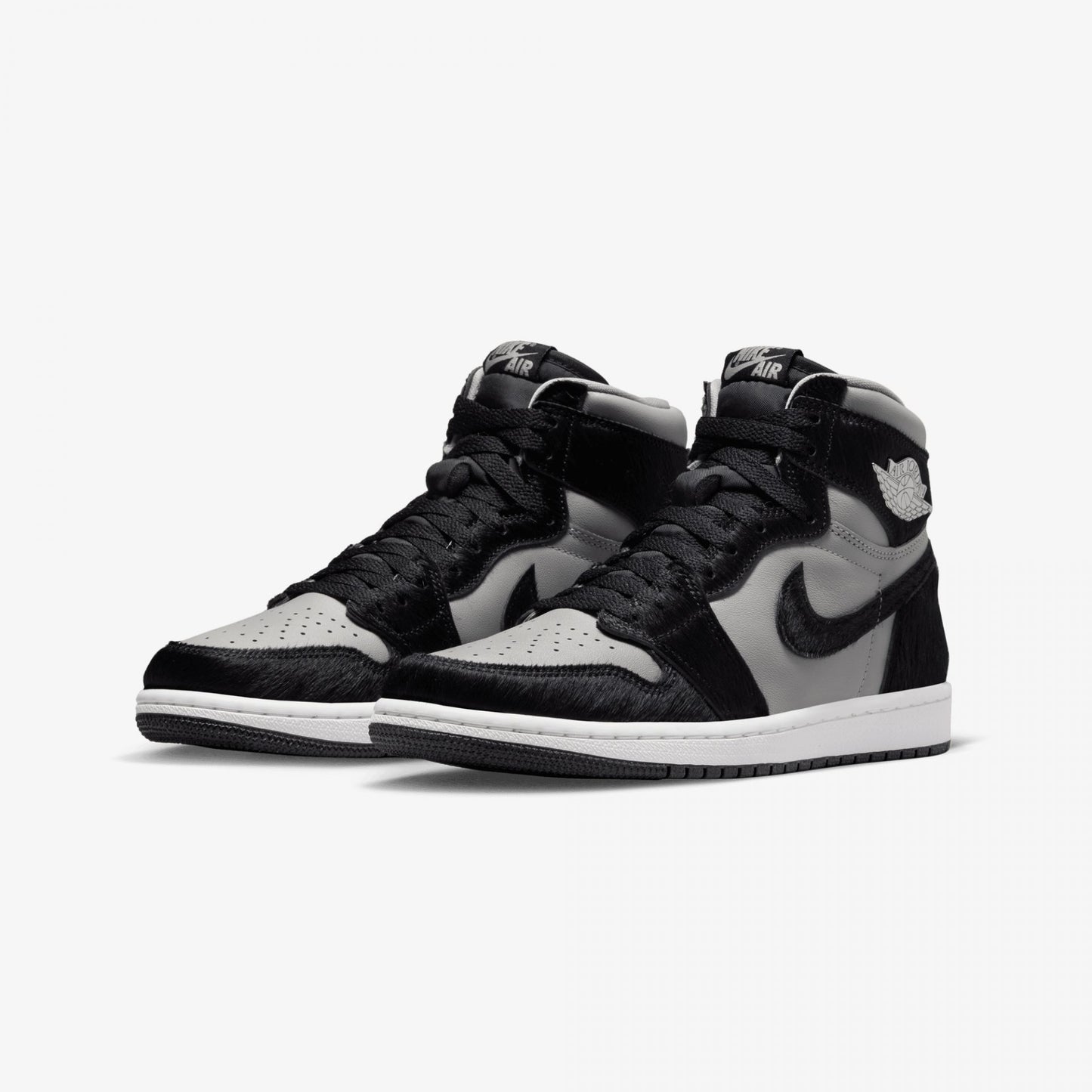 WMN'S AIR JORDAN 1 RETRO HIGH 'MEDIUM GREY/BLACK-WHITE'