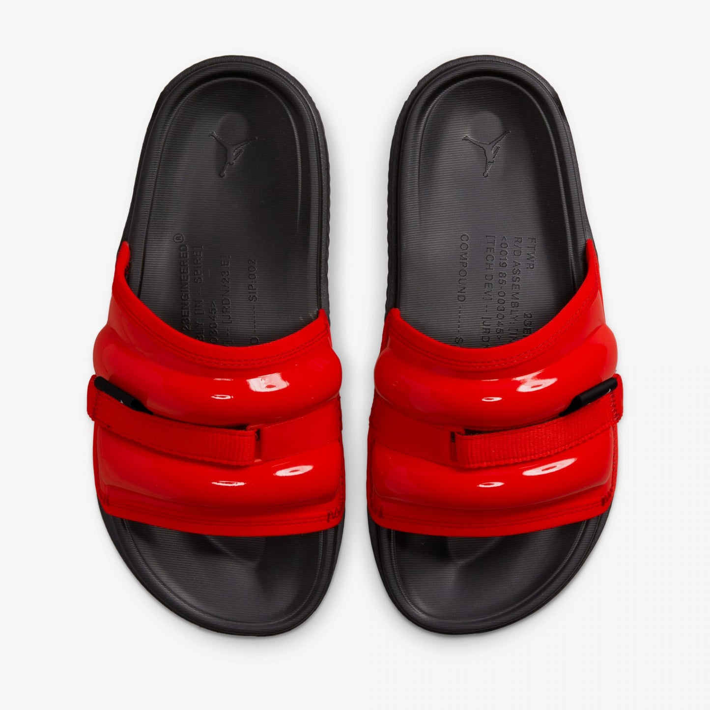 SUPER PLAY SLIDES 'UNIVERSITY RED / BLACK'