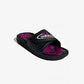 Adidas Originals | REPTOSSAGE SLIDE { CORE BLACK / VIVID PINK