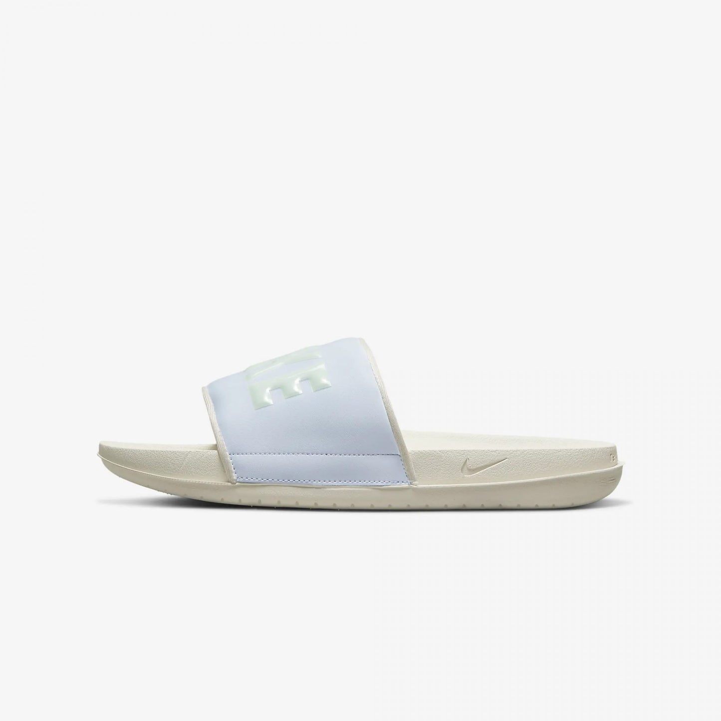 WMN'S OFFCOURT SLIDES 'PHANTOM/BARELY GREEN'