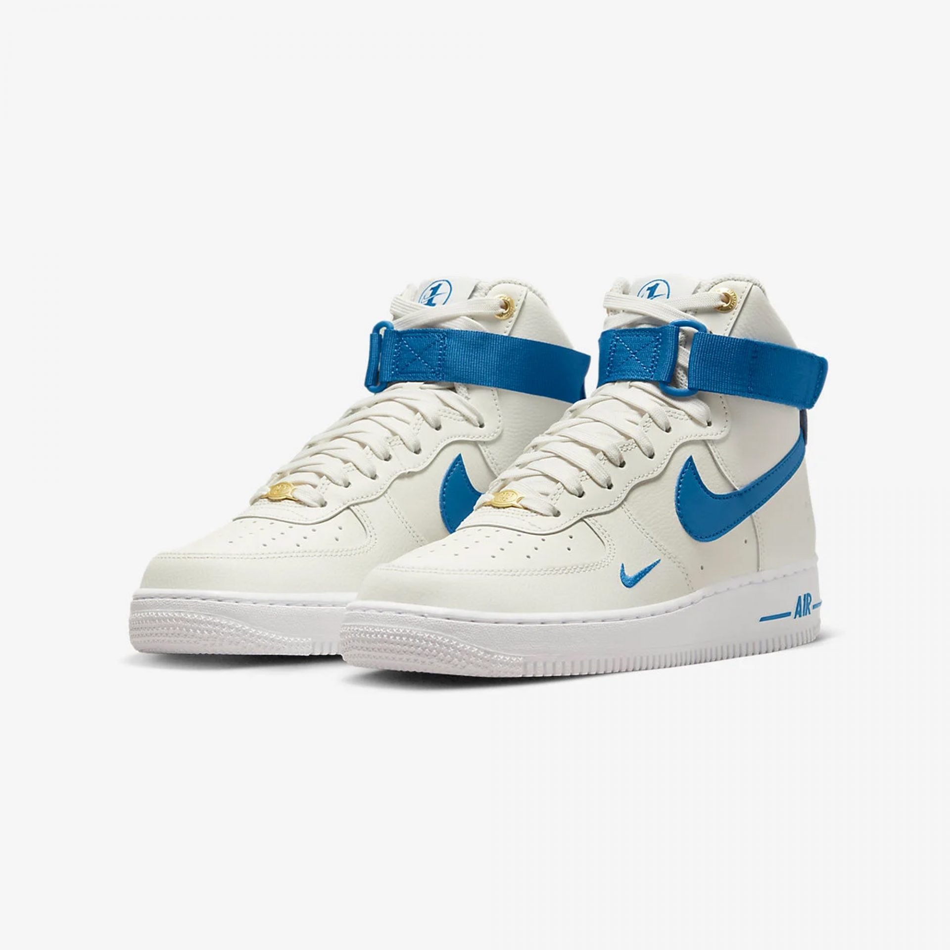 Light Blue Air Force High Top Blue And White Off White Af1 Blue