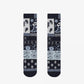Nike | EVERYDAY ESSENTIAALS CREW SOCKS  { ALUMINIUM / OBSIDIAN