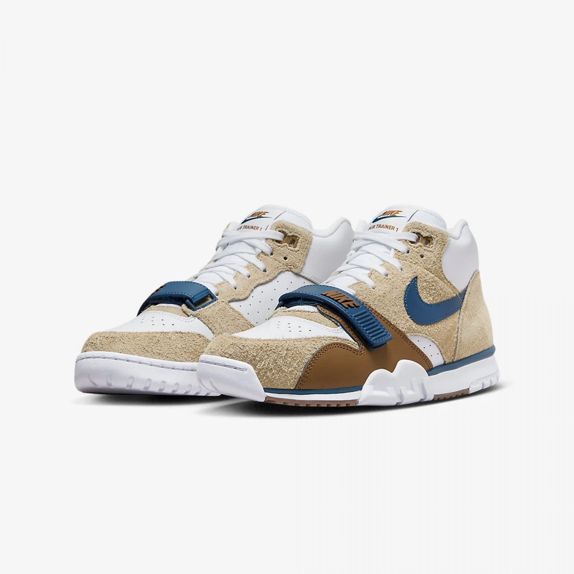 Buy NIKE AIR TRAINER 1 'LIMESTONE/BLUE' – Superkicks