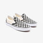 Vans | CHECKERBOARD CLASSIC SLIP-ON  { BLACK/WHITE