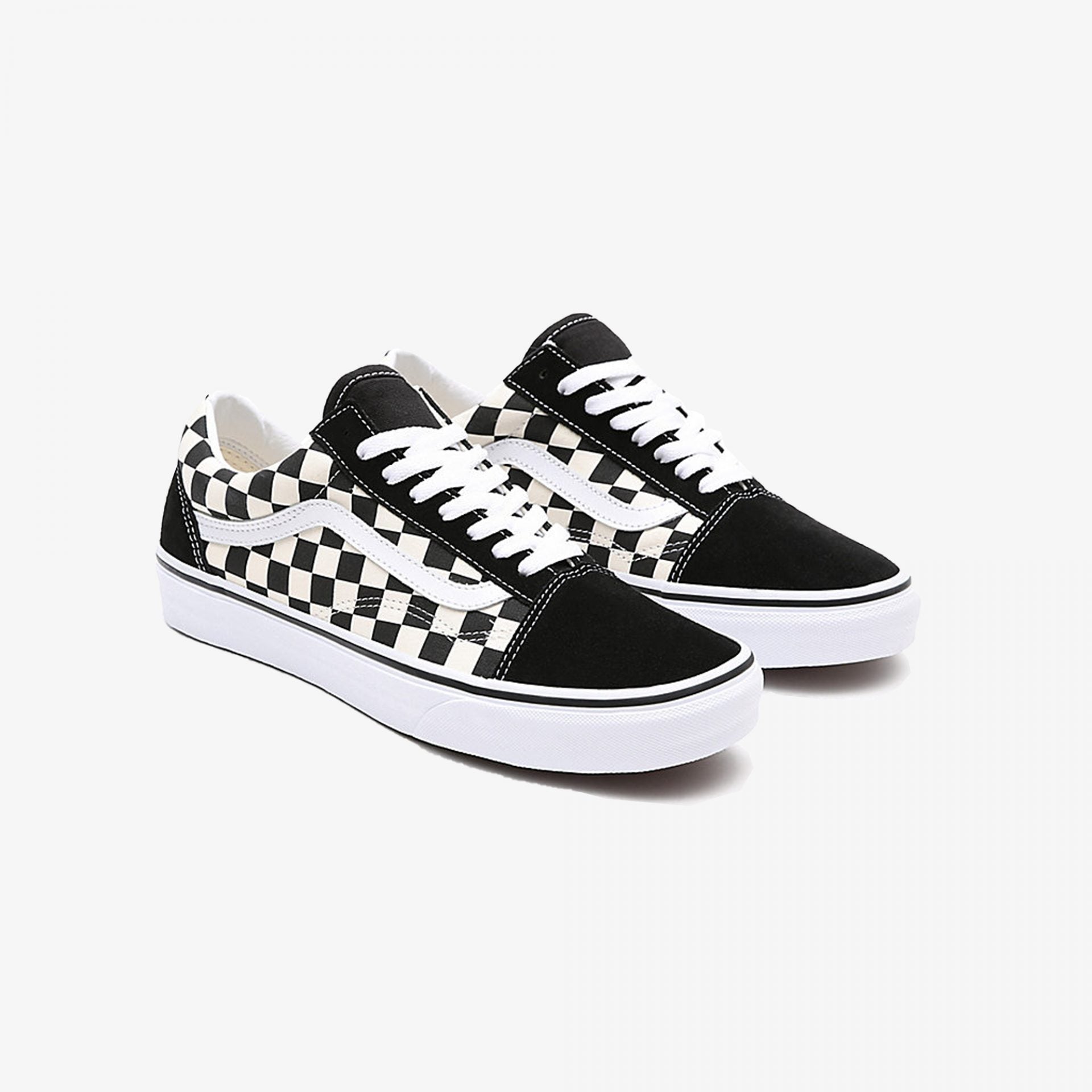 Vans PRIMARY CHECK OLD SKOOL BLACK/WHITE - Main Image