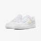 Nike | AIR FORCE 1 07 SE  { WHITE / GOLD