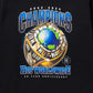 HUF | CHAMPIONS CREWNECK  { BLACK