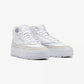 Reebok | CLUB C GEO MID  { CLOUD WHITE / COLD GREY