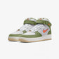Nike | AIR FORCE 1 MID '07  { OLIVE GREEN / TOTAL ORANGE