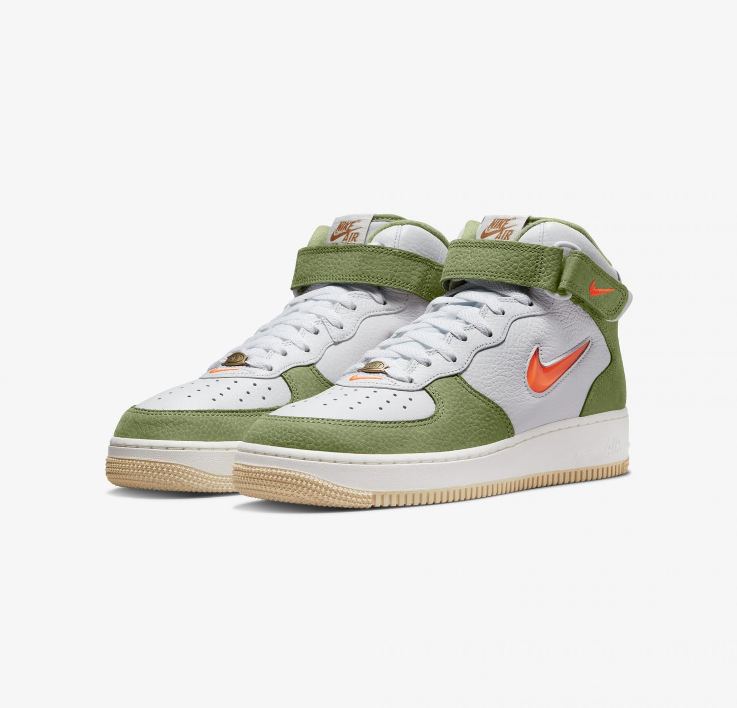 AIR FORCE 1 MID '07  ' OLIVE GREEN / TOTAL ORANGE '