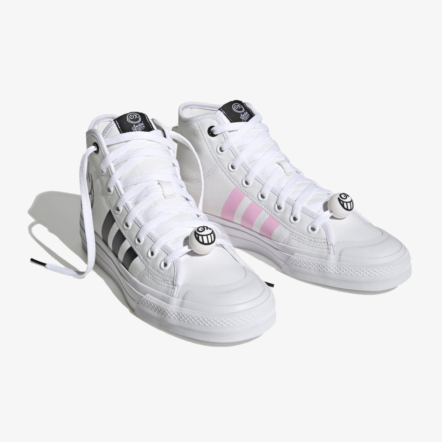 NIZZA HIGH RF X ANDRÉ SARAIVA 'SEMI PINK GLOW/CORE BLACK/CLOUD WHITE'
