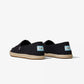 Toms | ESPADRILLE ALPARGATA  { BLACK SLUBBY