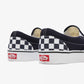 Vans | CHECKERBOARD CLASSIC SLIP-ON  { BLACK/WHITE