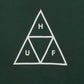 HUF | ESSENTIALS TT HOODIE  { FOREST GREEN