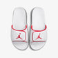 Jordan | HYDRO III  { WHITE/BLACK/CEMENT GREY/UNIVERSITY RED